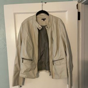 Faux leather jacket